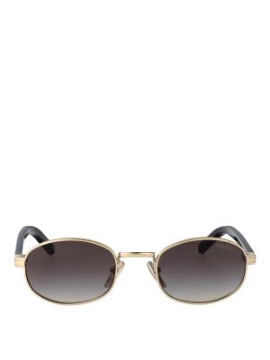 PRADA: Gafas de sol - Gafas De Sol - Dorado