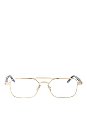 SAINT LAURENT: Brillen - Brillen - Gold