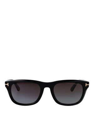 TOM FORD: サングラス - サングラス - 黒