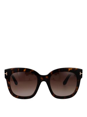 TOM FORD: Lunettes de soleil - Lunettes De Soleil - Marron