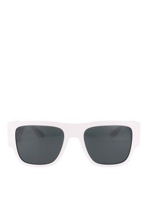 VERSACE: Sonnenbrillen - Sonnenbrille - Weiß