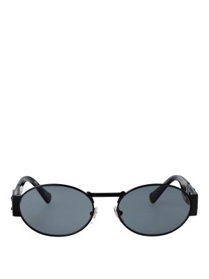 VERSACE: Lunettes de soleil - Lunettes De Soleil - Noir