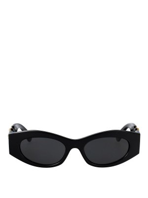 VERSACE: Gafas de sol - Gafas De Sol - Negro