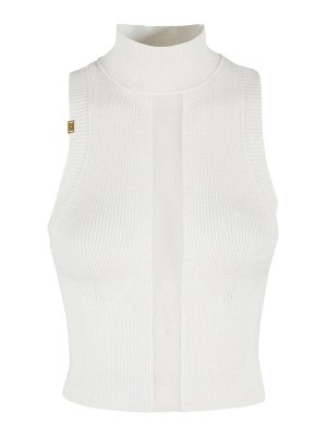 ELISABETTA FRANCHI: トップス＆タンクトップ - トップ/タンクトップ - 白