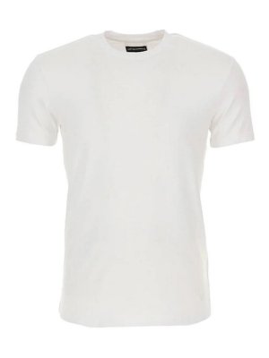 EMPORIO ARMANI: T-shirts - T-Shirt - Weiß