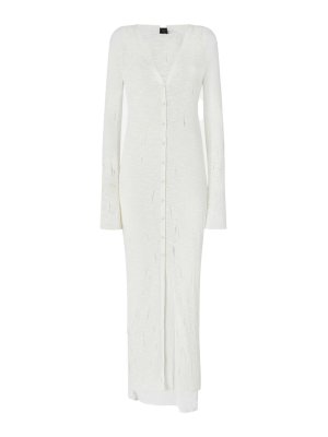 Pinko: Cardigans - Cardigan - Weiß
