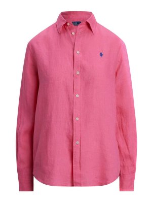 POLO RALPH LAUREN: Hemden - Hemd - Fuchsia