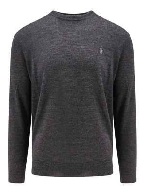 POLO RALPH LAUREN: Suéteres con cuello pico - Suéter Cuello Redondo - Negro