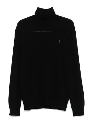 POLO RALPH LAUREN: Suéteres con cuello pico - Suéter Cuello Redondo - Negro