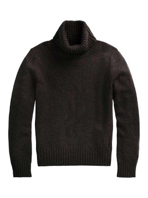 POLO RALPH LAUREN: Strickpullover mit Rundhalsausschnitt - Rundhalspullover - Schwarz