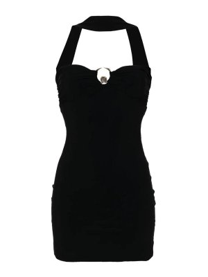 ROBERTO CAVALLI: ショートドレス - ショートドレス - 黒