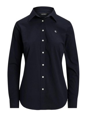 LAUREN RALPH LAUREN: シャツ - シャツ - ブルー