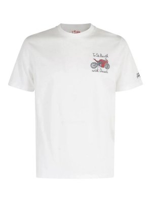 MC2 SAINT BARTH: T-shirts - T-Shirt - Weiß