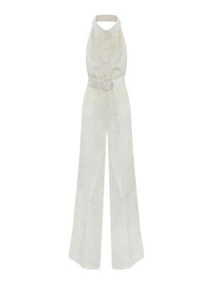 TWINSET: Pantalones casual - Pantalón Casual - Blanco