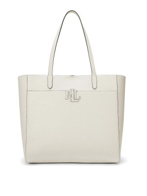LAUREN RALPH LAUREN: Handtaschen - Shopper - Weiß