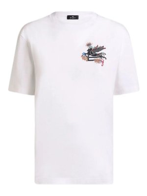 ETRO: Camisetas - Camiseta - Blanco