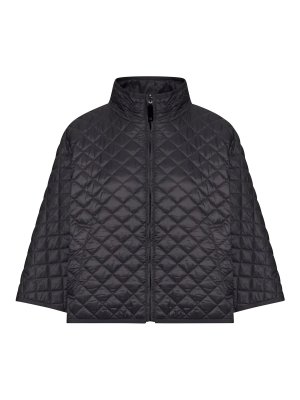 MAX MARA THE CUBE: knee length coats - Delfina Black hood