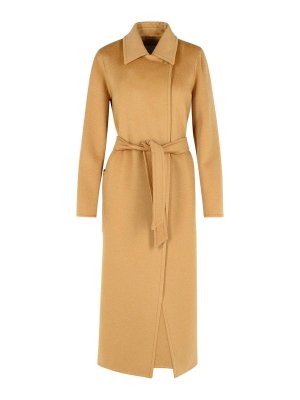 Max Mara: short coats - Artur Beige Cashmere Coat