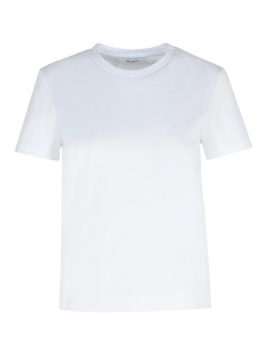 Max Mara: t-shirts - Nernia White Cotton T-Shirt