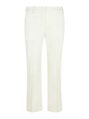 SPORTMAX: Casual Hosen - Casual Hose - Weiß