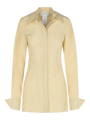 SPORTMAX: casual jackets - Teoria Beige Viscose Jacket