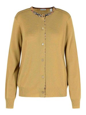 BURBERRY: Pull col rond - Pull Col Rond - Check