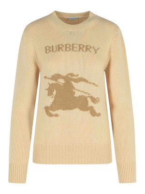 BURBERRY: Pull col rond - Pull Col Rond - Edk