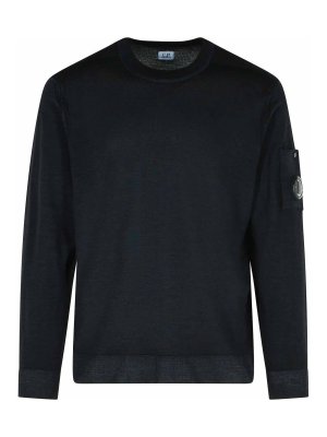 C.P. COMPANY: Pull col rond - Pull Col Rond - Lens