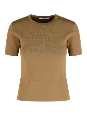 Burberry T-Shirt Logo - Brown - Women | 8080427 | thebs.com