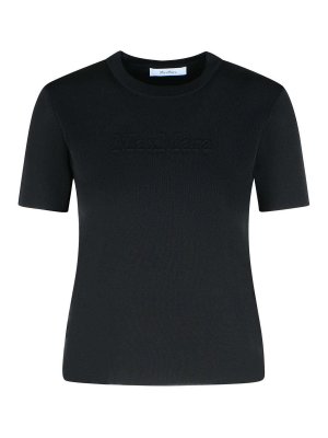 Tシャツ・カットソー VIVIENNEWESTWOOD Black Oversized T-Shirt 3G010036 J001M N401 Vivienne Westwood T-Shirt - Black - Women | 3G010036J001MN401