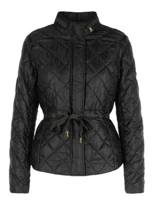 MICHAEL KORS: casual jackets - Black Polyester Down Jacket