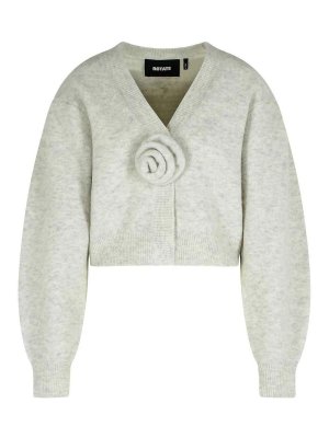 ROTATE Birger Christensen: Cardigans - Cardigan - Grau
