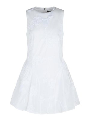 ROTATE Birger Christensen: Kurze Kleider - Kurzes Kleid - Weiß