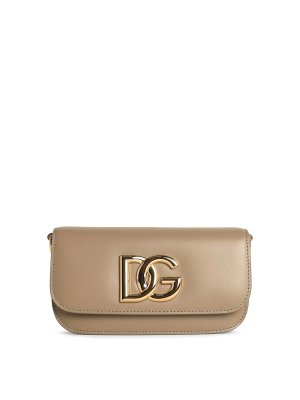 DOLCE & GABBANA: cross body bags - 35 Leather  Crossbody Bag