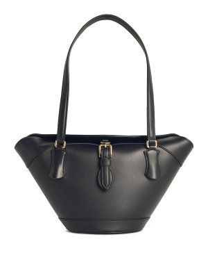 DOLCE & GABBANA: cross body bags - Sunset Black Leather Bag