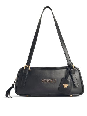 VERSACE: borse a tracolla - Tag Nappanera Bowling Borsa
