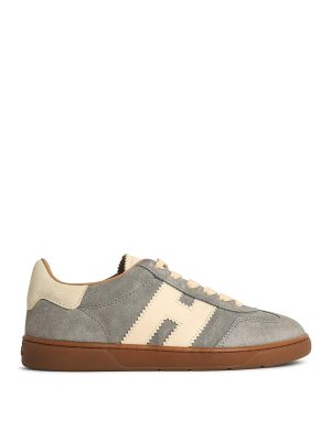 HOGAN: Chaussures de sport - Baskets - Gris