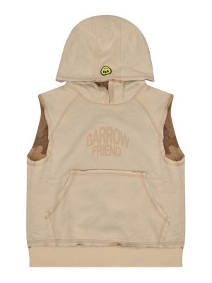 BARROW: Strickpullover mit Rundhalsausschnitt - Rundhalspullover - Weiß