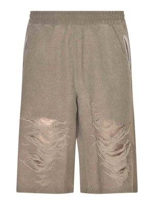 DIESEL: Hosen Shorts - Shorts - Hellgrau