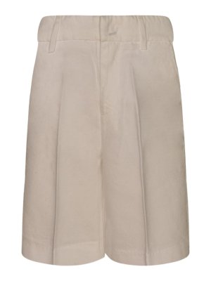 DONDUP: Shorts - Shorts - Blanco