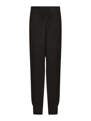Maison Margiela: tracksuit bottoms - Trousers