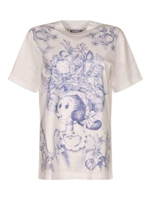 MOSCHINO: Camisetas - Camiseta - Blanco