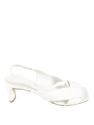 FABRIZIO DEL CARLO: サンダル - サンダル - 白