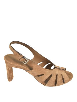 FABRIZIO DEL CARLO: Sandales - Sandales - Marron
