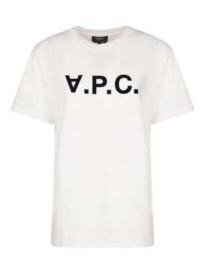 A.P.C.: t-shirts - Logo T-Shirt