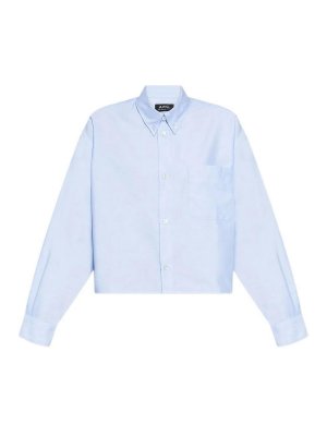 A.P.C.: Hemden - Hemd - Hellblau