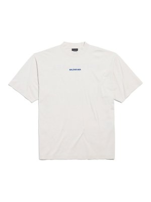 BALENCIAGA: Tシャツ - Tシャツ - ブルー