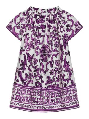 Dolce & Gabbana Jr: Robes courtes - Robe Courte - Violet