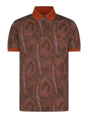 ETRO: ポロシャツ - ポロシャツ - ブラウン