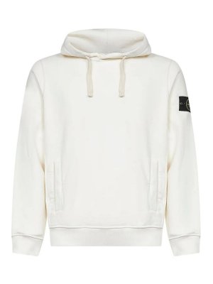 STONE ISLAND: スウェット＆セーター - スウェットシャツ/セーター - 白